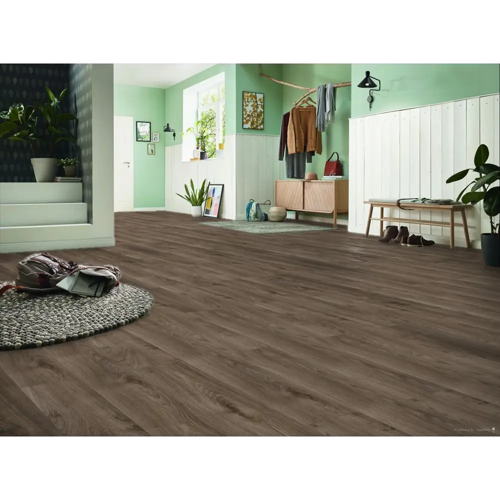 Фото 2 Ламинат Kronotex Дуб коричневый Макро 33 класс толщина 10 мм 1.80 м², цена за упаковку Фото 2 Ламинат Kronotex Дуб коричневый Макро 33 класс толщина 10 мм 1.80 м², цена за упаковку