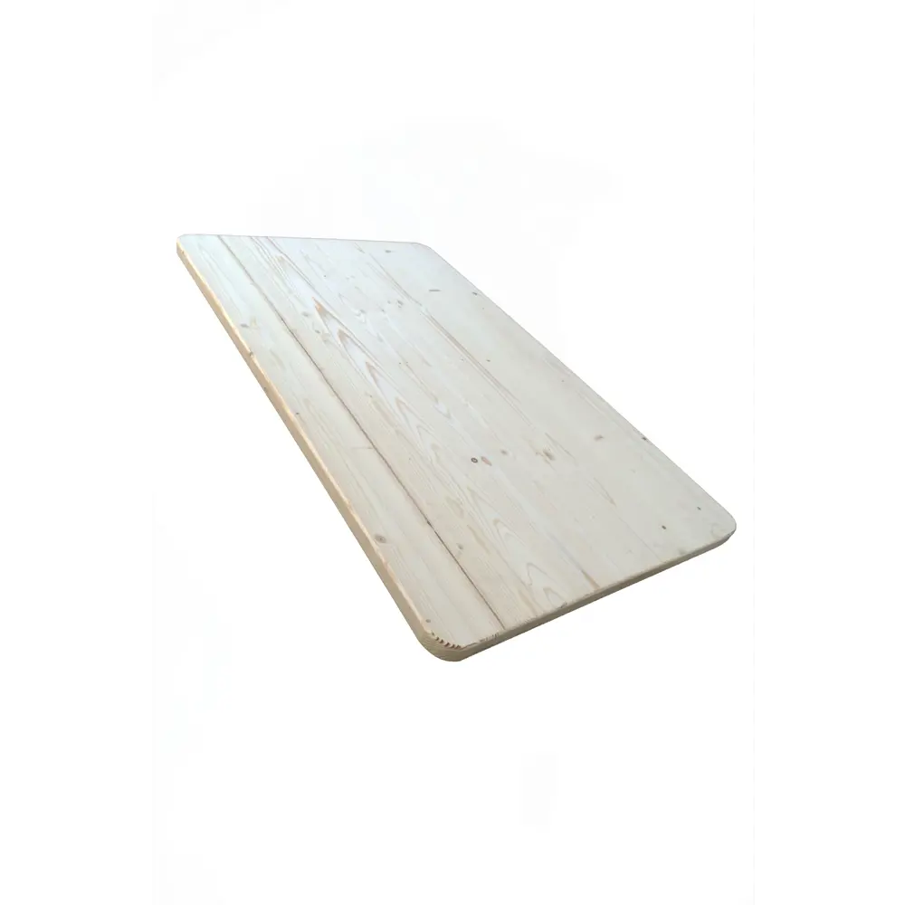 Фото Кухонная столешница овальная Сибирский лес 120x60x2.8 см дерево цвет бежевый Фото Кухонная столешница овальная Сибирский лес 120x60x2.8 см дерево цвет бежевый