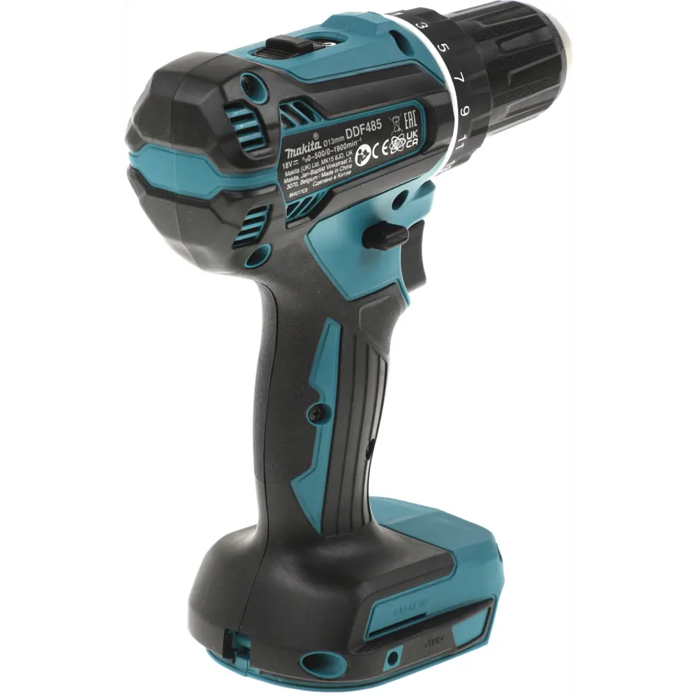 Фото 4 Дрель-шуруповерт аккумуляторная бесщеточная Makita DDF485Z 18 В Li-Ion без АКБ и ЗУ Фото 4 Дрель-шуруповерт аккумуляторная бесщеточная Makita DDF485Z 18 В Li-Ion без АКБ и ЗУ