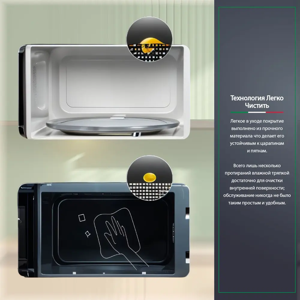 Фото 6 Отдельностоящая микроволновая печь Ardo MNZ20-ERC2 20 л 45.2x26.2x34.9 см цвет кремовый