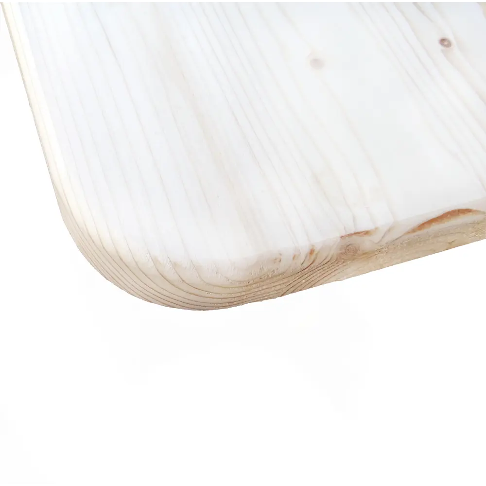 Фото 3 Кухонная столешница овальная Сибирский лес 120x70x2.8 см дерево цвет бежевый Фото 3 Кухонная столешница овальная Сибирский лес 120x70x2.8 см дерево цвет бежевый