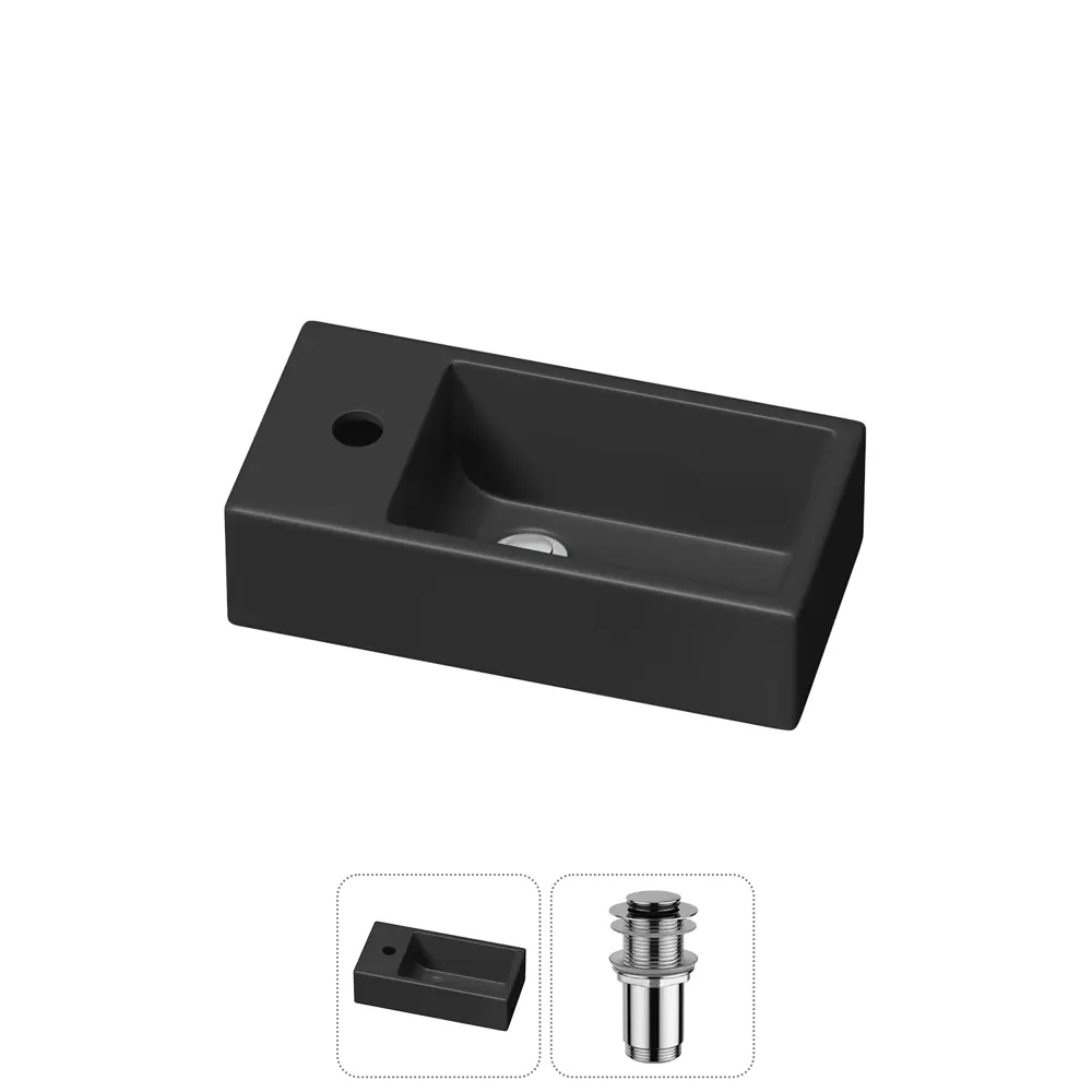 Фото Раковина Lavinia boho bathroom sink 20216009R 40см цвет раковина 2 в 1: донный клапан