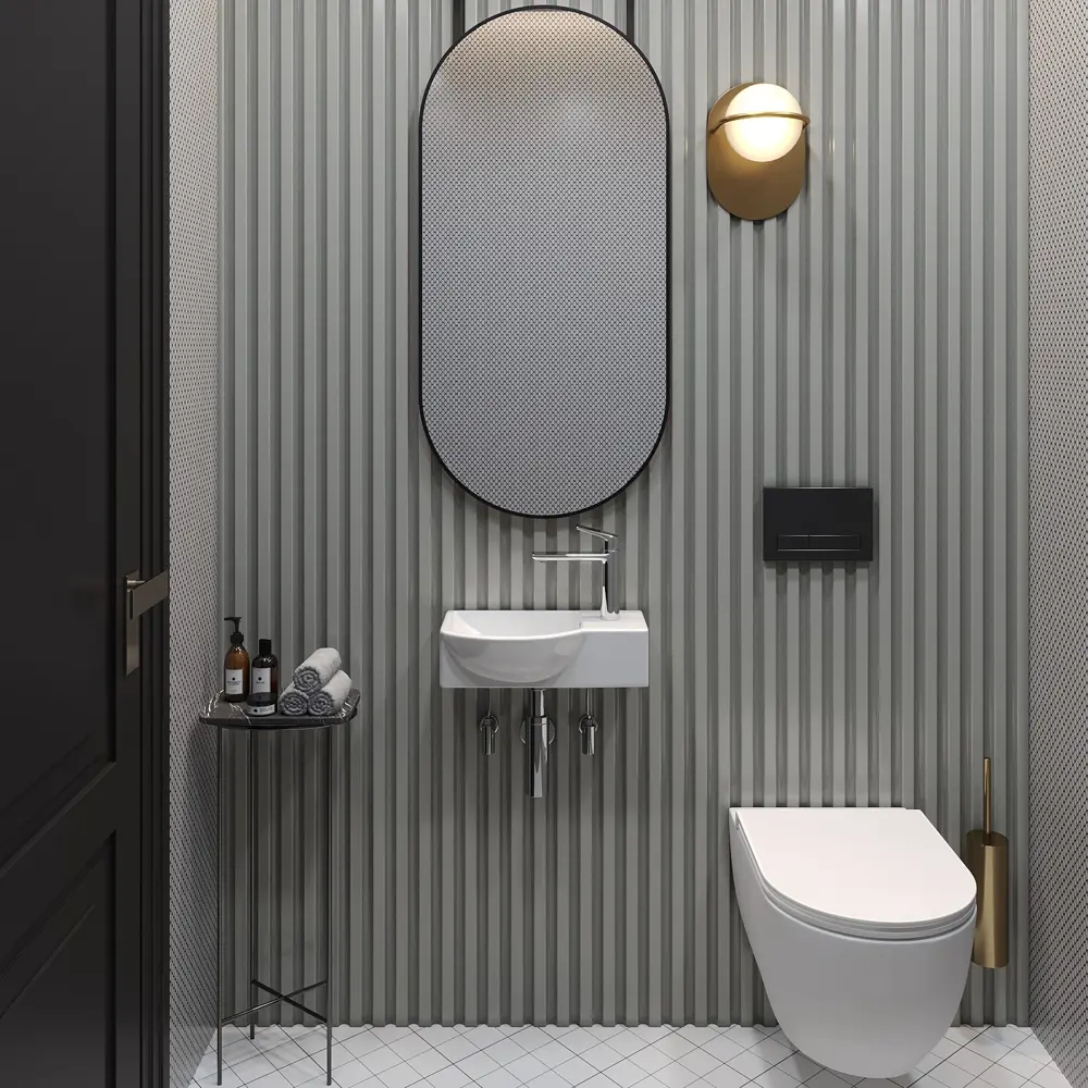 Фото 7 Раковина Lavinia boho bathroom sink 20216057R 40см цвет раковина 4 в 1: донный клапан, сифон, смеситель Фото 7 Раковина Lavinia boho bathroom sink 20216057R 40см цвет раковина 4 в 1: донный клапан, сифон, смеситель