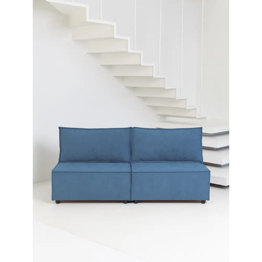 Фото Диван раскладной Cityhd Парма 188x94x75 см велюр цвет синий Фото Диван раскладной Cityhd Парма 188x94x75 см велюр цвет синий