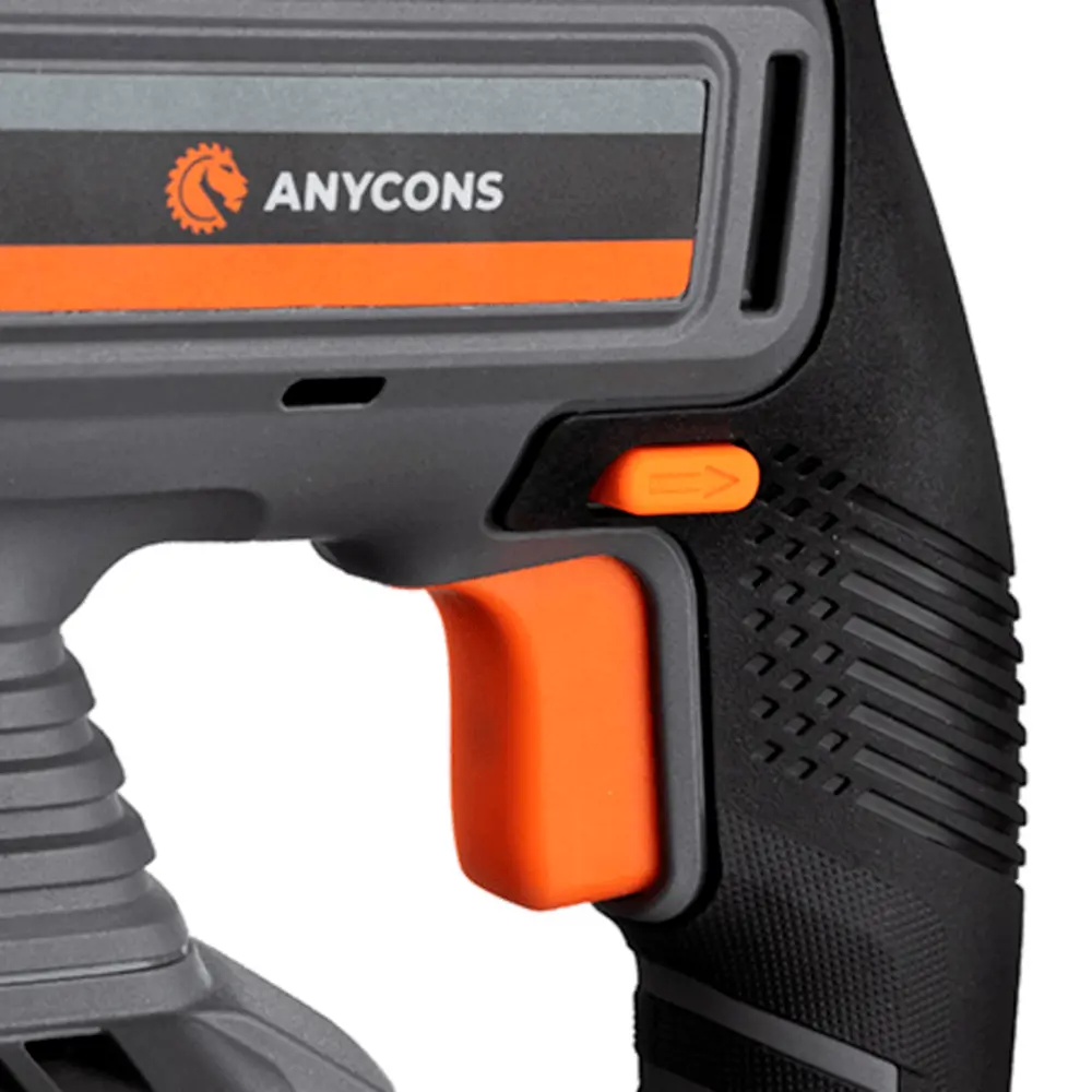 Фото 4 Перфоратор аккумуляторный бесщеточный SDS Plus Anycons AC-H4081 148063, 21 В Li-Ion 1x4 Ач, 2 Дж Фото 4 Перфоратор аккумуляторный бесщеточный SDS Plus Anycons AC-H4081 148063, 21 В Li-Ion 1x4 Ач, 2 Дж