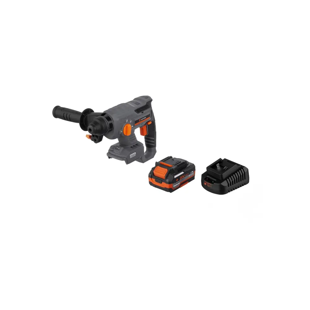 Фото 5 Перфоратор аккумуляторный бесщеточный SDS Plus Anycons AC-H4081 148063, 21 В Li-Ion 1x4 Ач, 2 Дж Фото 5 Перфоратор аккумуляторный бесщеточный SDS Plus Anycons AC-H4081 148063, 21 В Li-Ion 1x4 Ач, 2 Дж