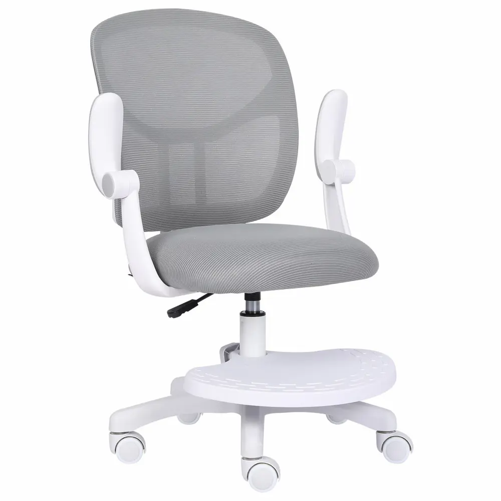 Фото 3 Офисное кресло Brabix Toy MG-205 57x84x41 см сетка/ткань цвет серый Фото 3 Офисное кресло Brabix Toy MG-205 57x84x41 см сетка/ткань цвет серый