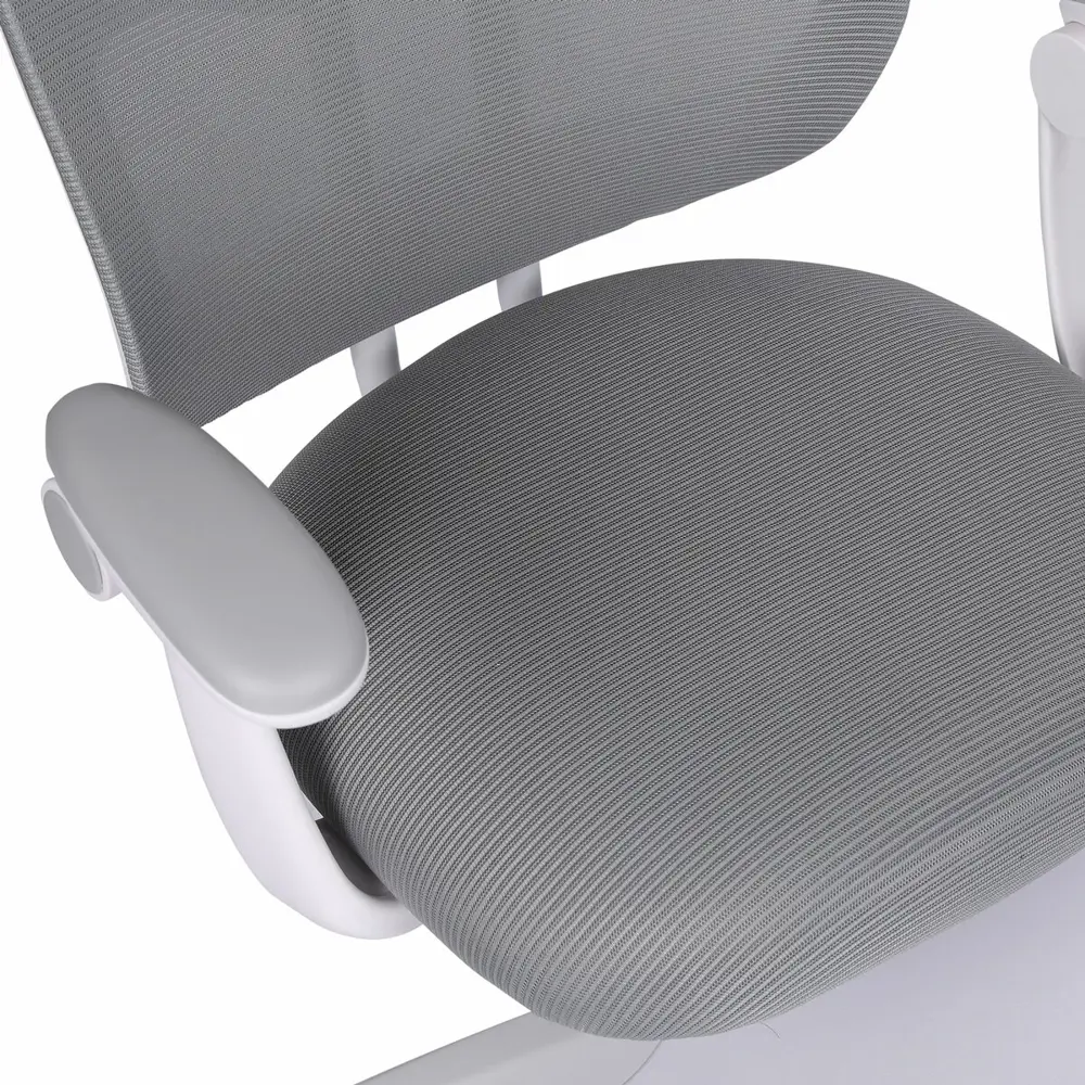Фото 12 Офисное кресло Brabix Toy MG-205 57x84x41 см сетка/ткань цвет серый Фото 12 Офисное кресло Brabix Toy MG-205 57x84x41 см сетка/ткань цвет серый