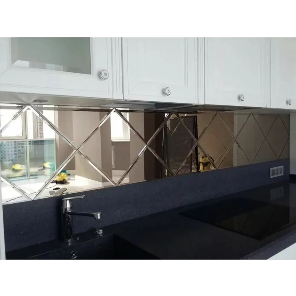 Фото 14 Декоративная мозаика Плиткадекор Ск30-425x2550_п 42.5x255см цвет Серый/серебристый