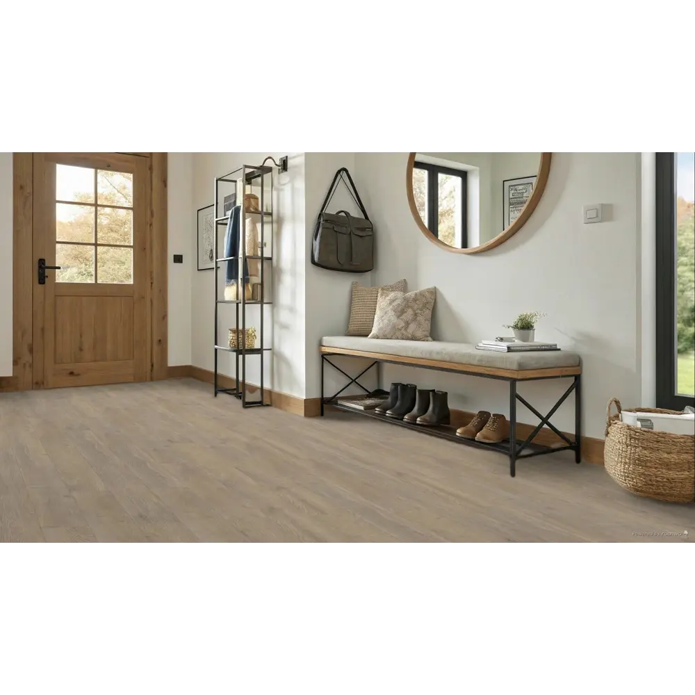 Фото 6 Ламинат Kronotex Дуб Эльба бежевый 33 класс толщина 10 мм 1.30 м², цена за упаковку Фото 6 Ламинат Kronotex Дуб Эльба бежевый 33 класс толщина 10 мм 1.30 м², цена за упаковку