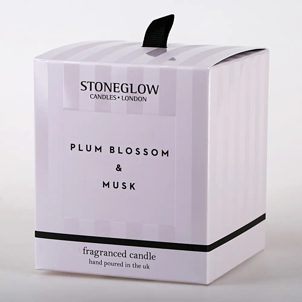 Фото 2 Ароматическая свеча Stoneglow 6817 цветок сливы и мускус 9 см 1 шт Фото 2 Ароматическая свеча Stoneglow 6817 цветок сливы и мускус 9 см 1 шт