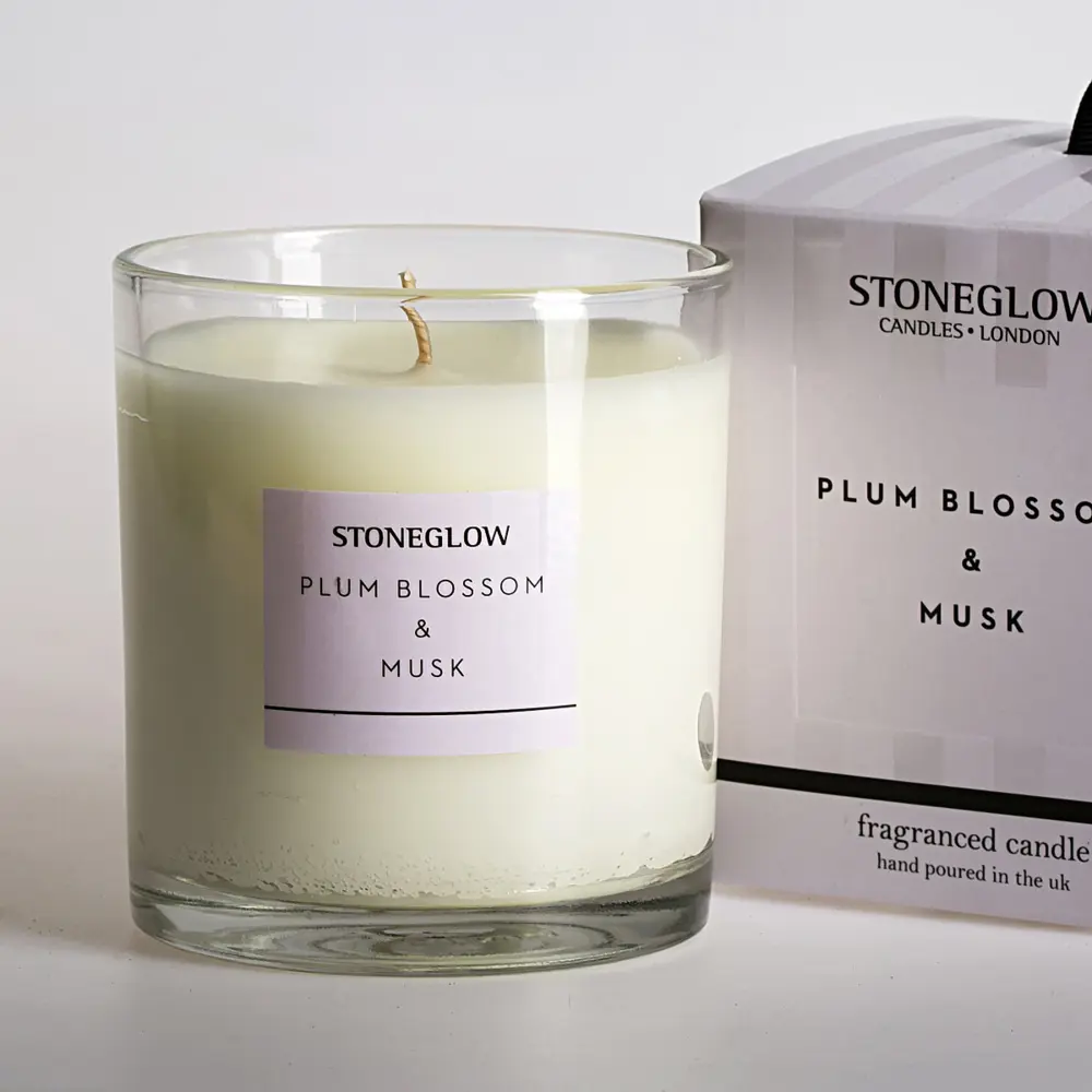 Фото 6 Ароматическая свеча Stoneglow 6817 цветок сливы и мускус 9 см 1 шт Фото 6 Ароматическая свеча Stoneglow 6817 цветок сливы и мускус 9 см 1 шт