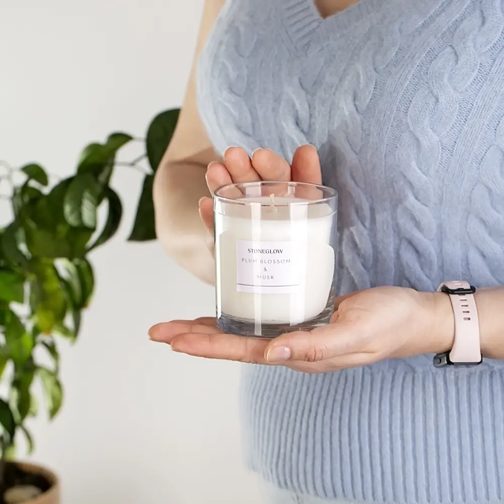 Фото 7 Ароматическая свеча Stoneglow 6817 цветок сливы и мускус 9 см 1 шт Фото 7 Ароматическая свеча Stoneglow 6817 цветок сливы и мускус 9 см 1 шт