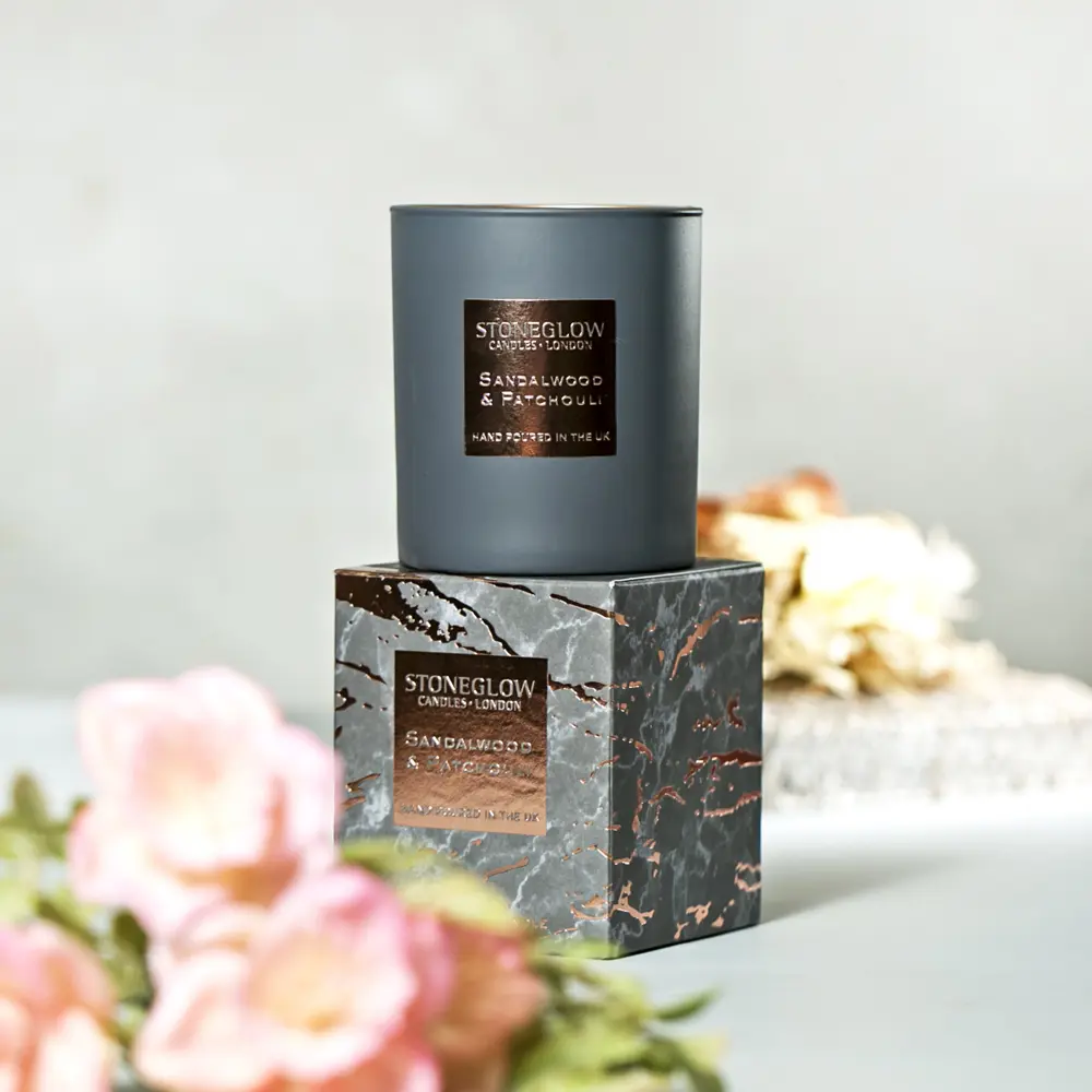 Фото 4 Ароматическая свеча Stoneglow 6132 сандаловое дерево и пачули 9 см 1 шт Фото 4 Ароматическая свеча Stoneglow 6132 сандаловое дерево и пачули 9 см 1 шт