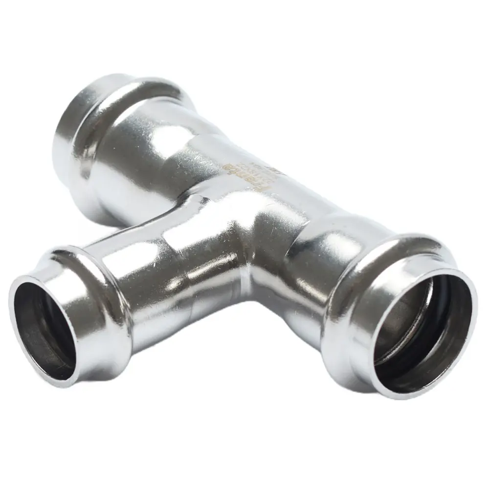 Фото Тройник переходной Franta 28x18x28 мм ВПр нержавеющая сталь Aisi 304 V11281800 Фото Тройник переходной Franta 28x18x28 мм ВПр нержавеющая сталь Aisi 304 V11281800