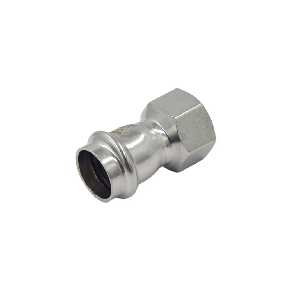 Фото Переходник Franta 3/4"x22 мм ВР-ВПр нержавеющая сталь Aisi 304 V12223400G Фото Переходник Franta 3/4"x22 мм ВР-ВПр нержавеющая сталь Aisi 304 V12223400G