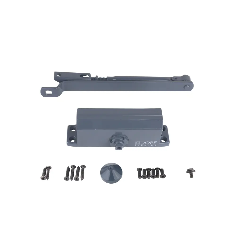 Фото 10 Доводчик для двери Dörf до 45кг антрацит