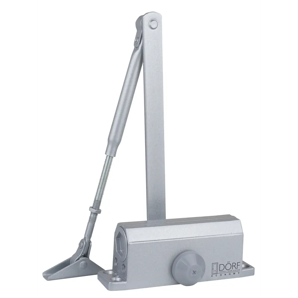 Фото 14 Доводчик для двери Dörf до 45кг серебристый Фото 14 Доводчик для двери Dörf до 45кг серебристый