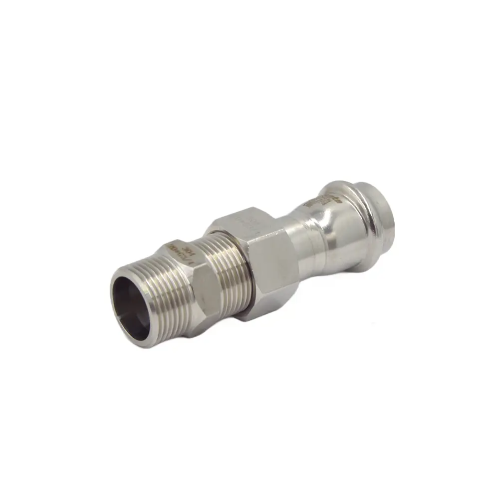 Фото 4 Переходник Franta 3/4"x22 мм НР-ВПр нержавеющая сталь Aisi 304 V15223400G Фото 4 Переходник Franta 3/4"x22 мм НР-ВПр нержавеющая сталь Aisi 304 V15223400G