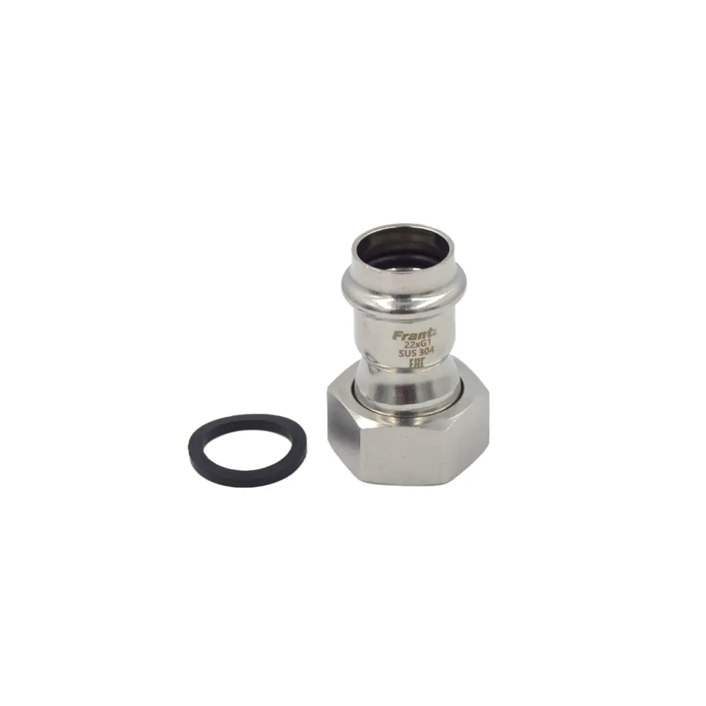 Фото 4 Переходник Franta 1"x22 мм ВР-ВПр нержавеющая сталь Aisi 304 V16221000G Фото 4 Переходник Franta 1"x22 мм ВР-ВПр нержавеющая сталь Aisi 304 V16221000G