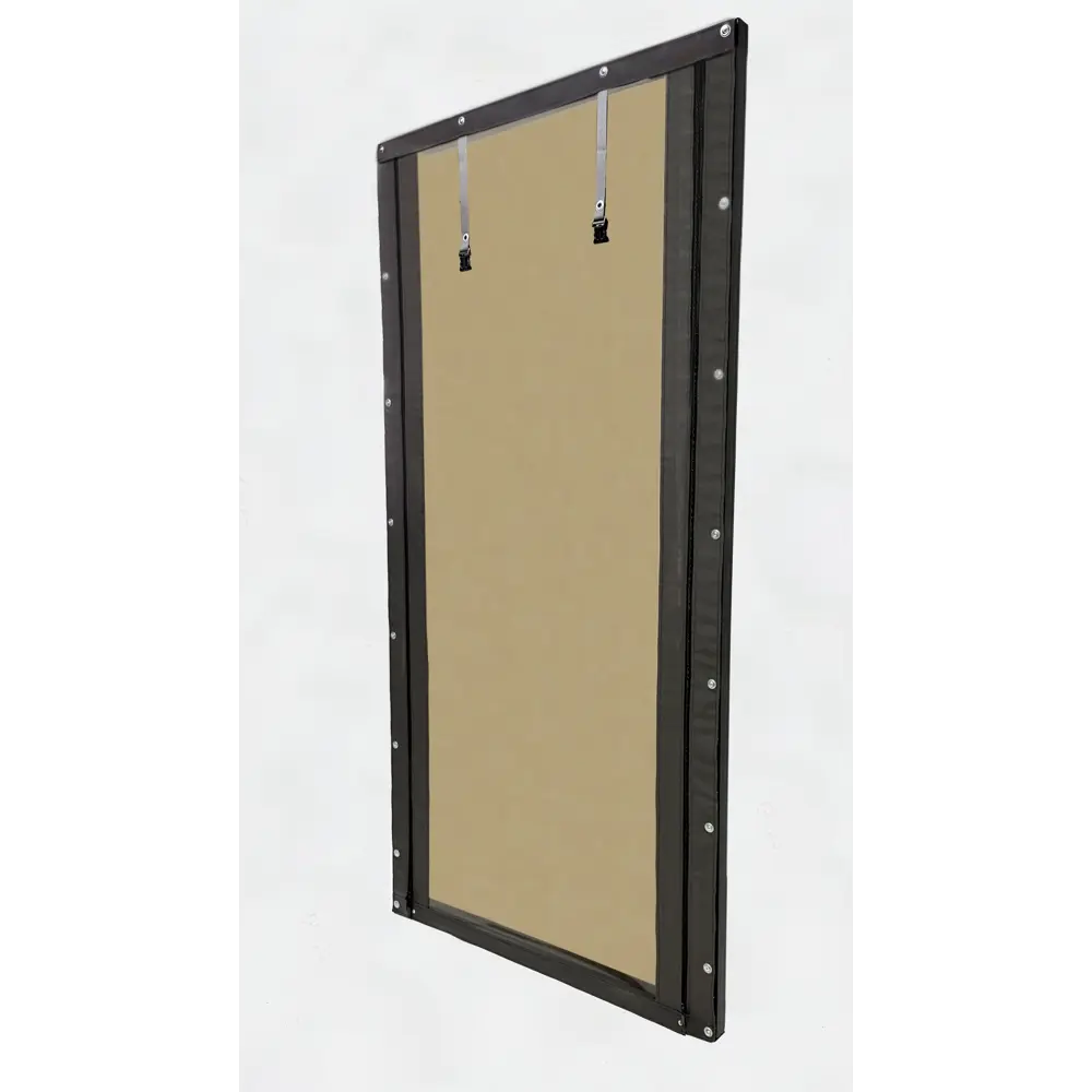 Фото 2 Мягкая дверь на молниях 110x185см тонированное цвет коричневый Фото 2 Мягкая дверь на молниях 110x185см тонированное цвет коричневый