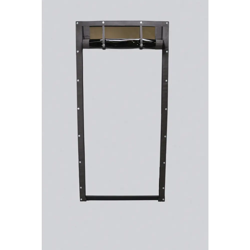 Фото 7 Мягкая дверь на молниях 180x185см тонированное цвет коричневый