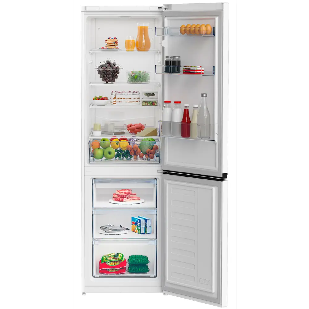 Фото 2 Отдельностоящий холодильник Beko B1RCSK402W 59.5x201 см цвет белый Фото 2 Отдельностоящий холодильник Beko B1RCSK402W 59.5x201 см цвет белый