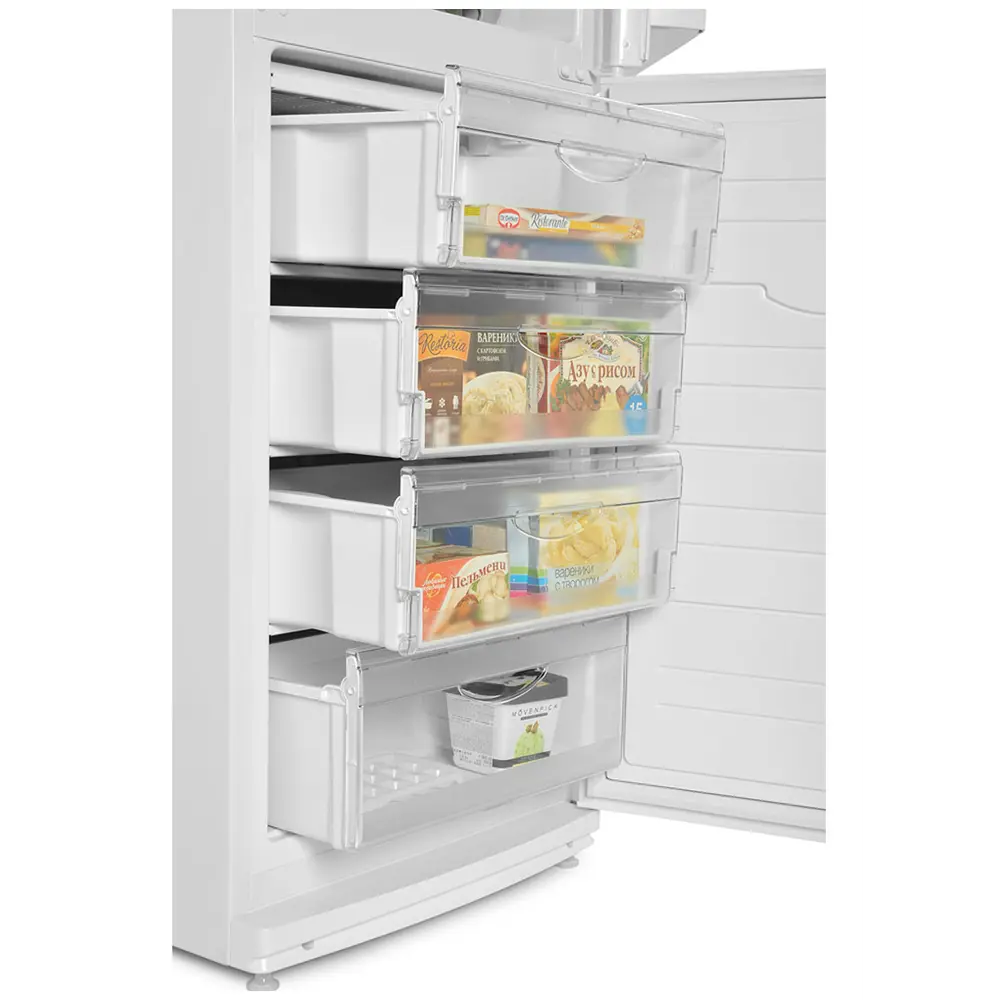 Фото 5 Отдельностоящий холодильник Atlant ХМ 4023-000 60x195 см цвет белый Фото 5 Отдельностоящий холодильник Atlant ХМ 4023-000 60x195 см цвет белый
