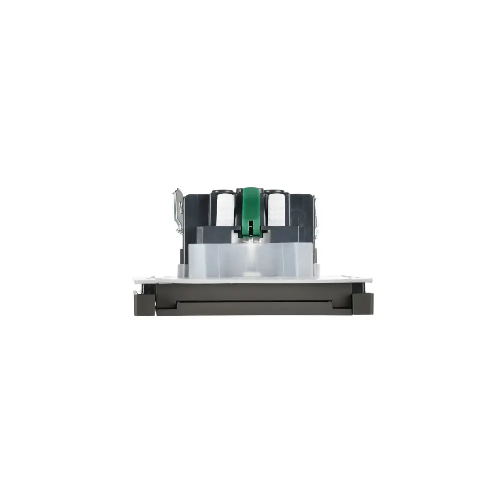 Фото 6 Розетка встраиваемая Iek Forte&Piano FP-R16-16-1-44-K03 с заземлением шторками и крышкой цвет серый