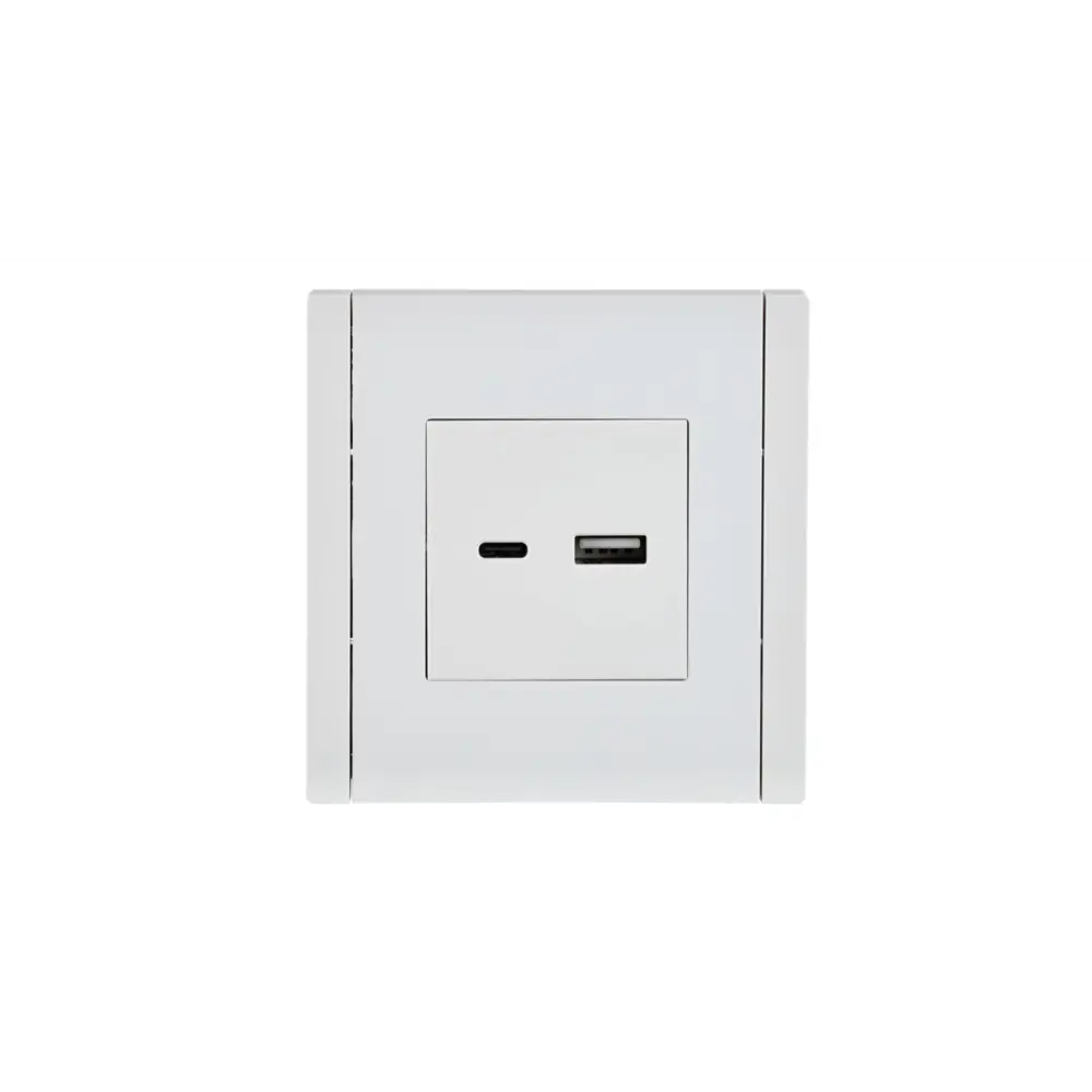 Фото 4 Розетка USB встраиваемая Iek Forte&Piano FP-U22-018-K01 цвет белый Фото 4 Розетка USB встраиваемая Iek Forte&Piano FP-U22-018-K01 цвет белый