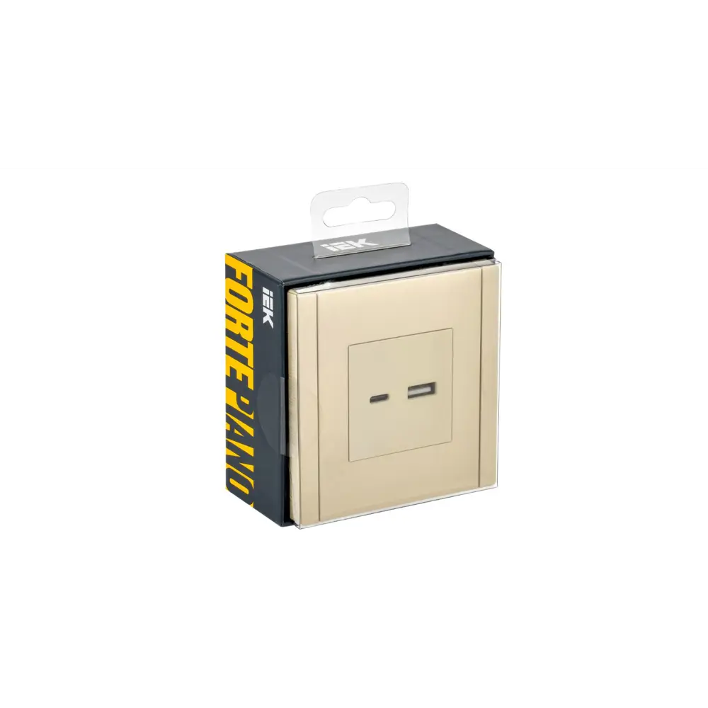 Фото 3 Розетка USB встраиваемая Iek Forte&Piano FP-U22-D31-K10 цвет ваниль Фото 3 Розетка USB встраиваемая Iek Forte&Piano FP-U22-D31-K10 цвет ваниль