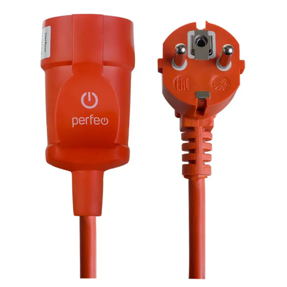 Фото 2 Удлинительный кабель Perfeo PF_C3274 3x1.5 30 м 1 розетка с заземлением 3500 Вт цвет оранжевый Фото 2 Удлинительный кабель Perfeo PF_C3274 3x1.5 30 м 1 розетка с заземлением 3500 Вт цвет оранжевый