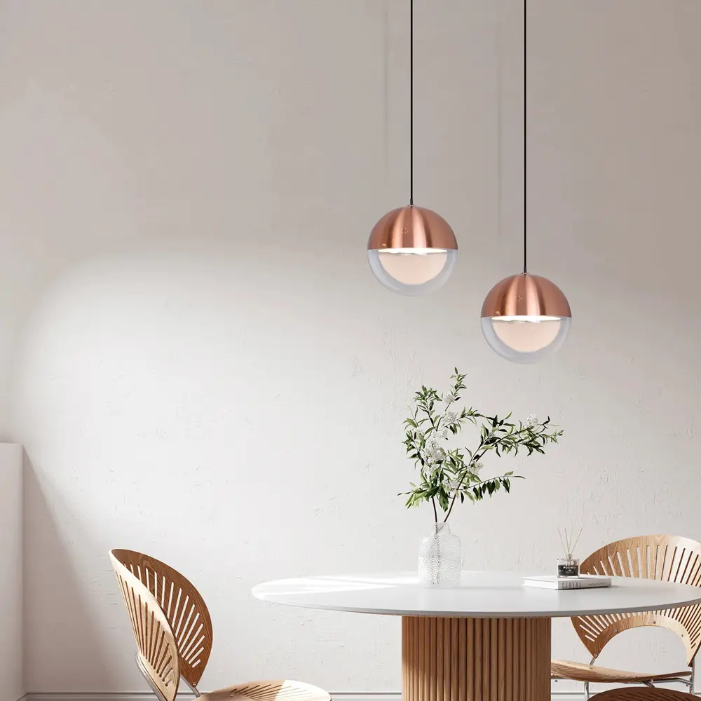 Фото 8 Светильник подвесной светодиодный Favourite Luna 4371-1p 1 м² нейтральный белый свет цвет бронза Фото 8 Светильник подвесной светодиодный Favourite Luna 4371-1p 1 м² нейтральный белый свет цвет бронза