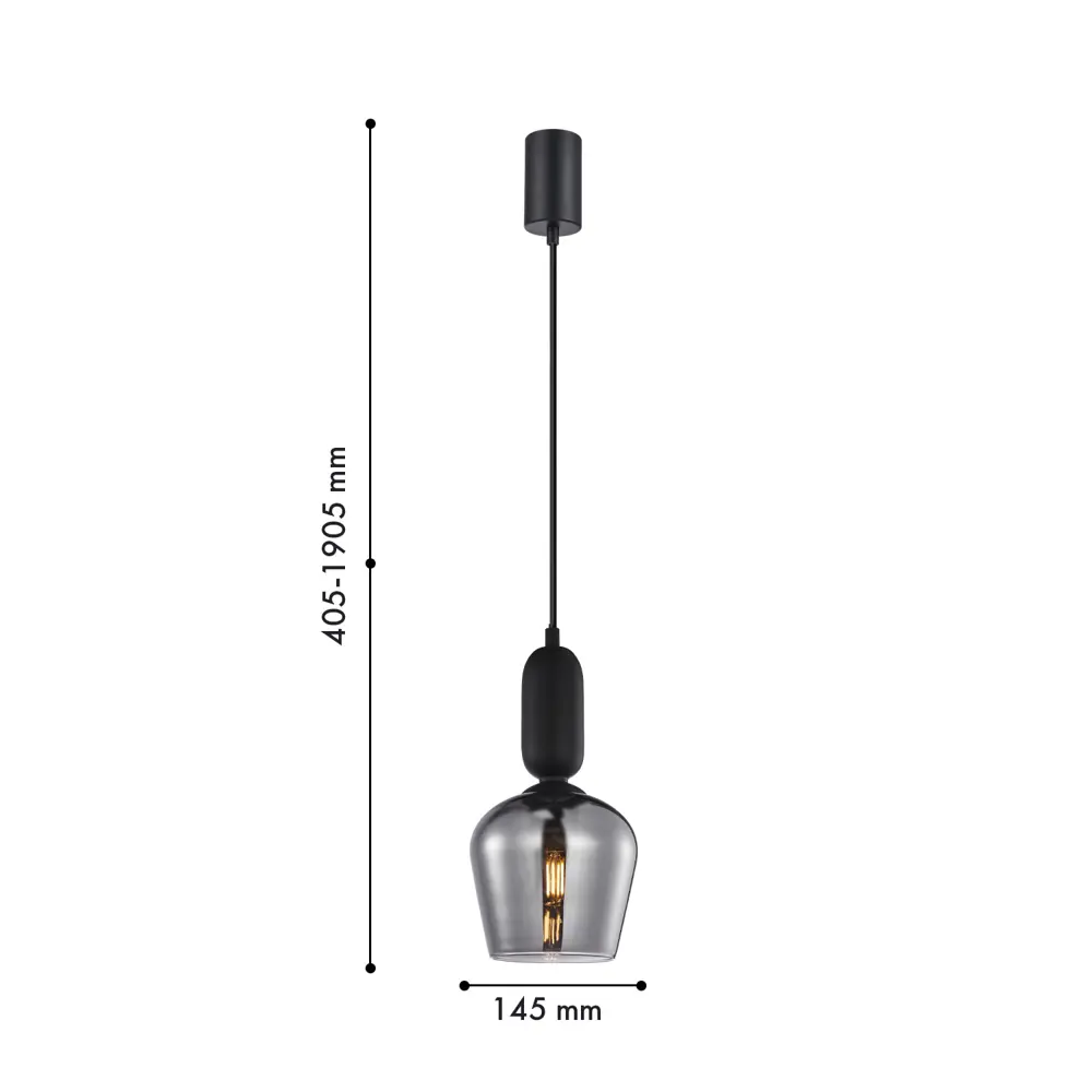 Фото 2 Светильник подвесной Favourite Dubbel 4353-1p 1 лампа 3 м² цвет янтарный Фото 2 Светильник подвесной Favourite Dubbel 4353-1p 1 лампа 3 м² цвет янтарный