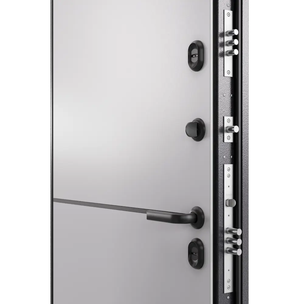 Фото 3 Входная дверь металлическая Антарктик 88x205 см левая бьянко без зеркала Фото 3 Входная дверь металлическая Антарктик 88x205 см левая бьянко без зеркала