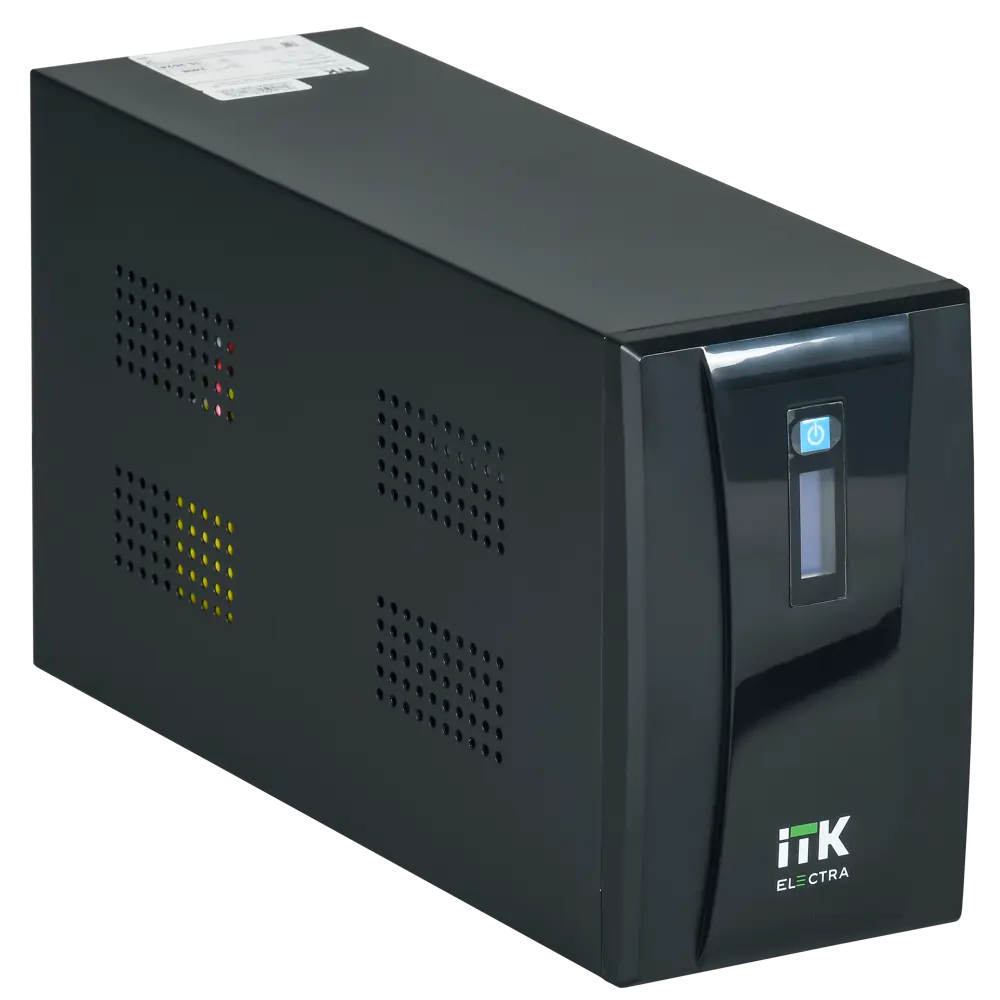 Фото 2 Источник бесперебойного питания ITK Electra ET USB Schuko 2000 ВА 1200 Вт Фото 2 Источник бесперебойного питания ITK Electra ET USB Schuko 2000 ВА 1200 Вт