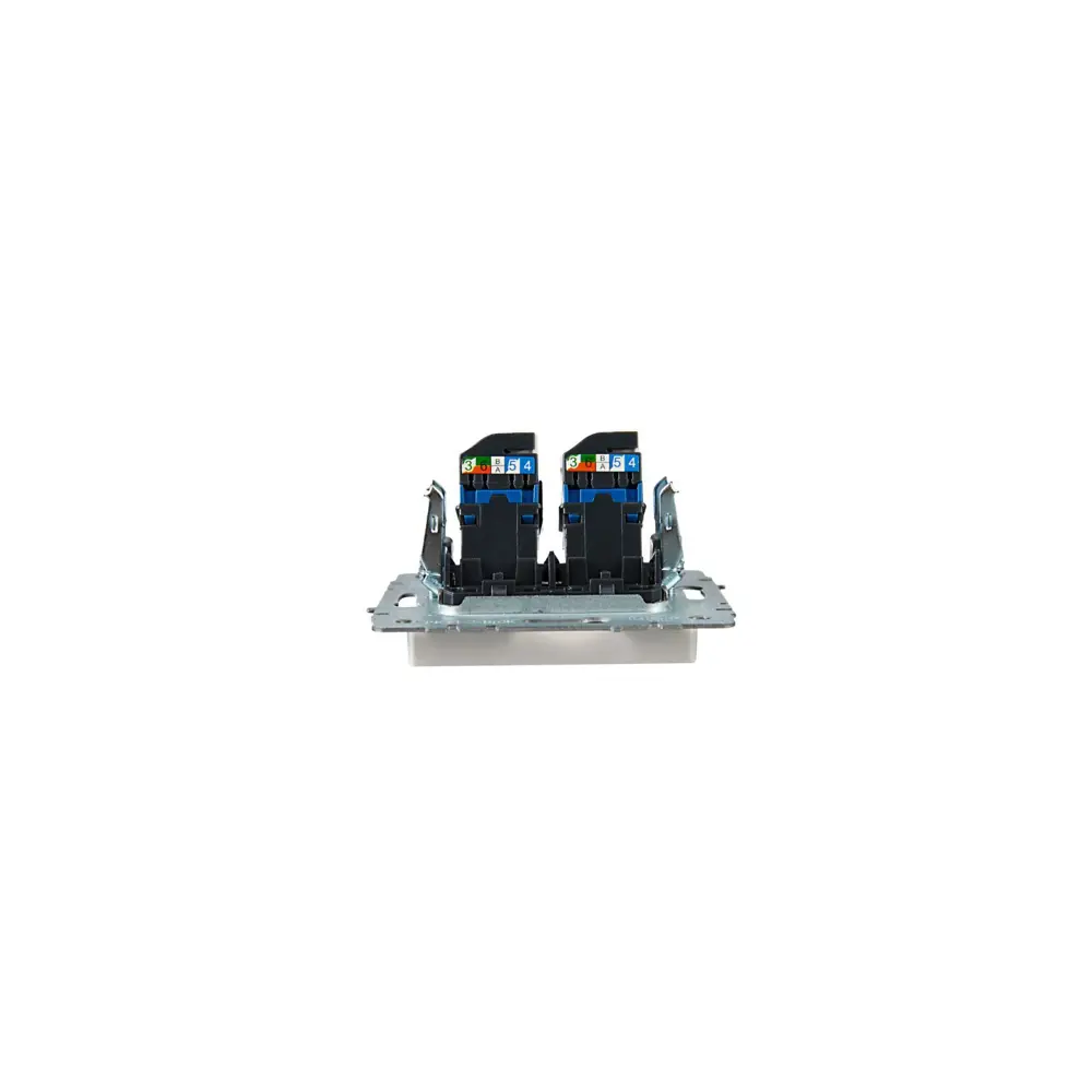 Фото 5 Розетка компьютерная встраиваемая Iek Brite BR-K20-2-K36 RJ45 Cat 6 цвет жемчуг Фото 5 Розетка компьютерная встраиваемая Iek Brite BR-K20-2-K36 RJ45 Cat 6 цвет жемчуг