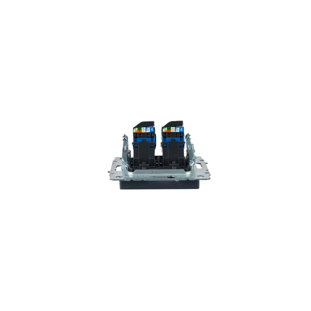 Фото 6 Розетка компьютерная встраиваемая Iek Brite BR-K20-2-K35 RJ45 Cat 6 цвет маренго Фото 6 Розетка компьютерная встраиваемая Iek Brite BR-K20-2-K35 RJ45 Cat 6 цвет маренго
