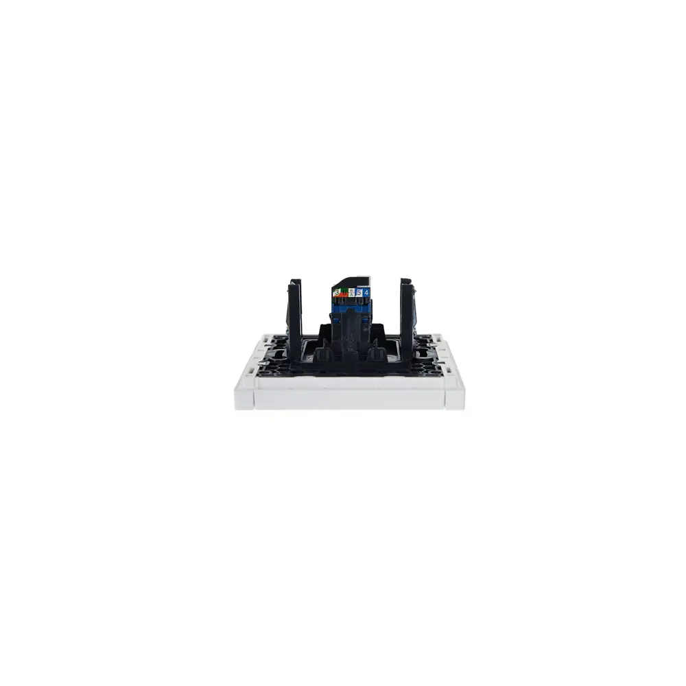 Фото 7 Розетка компьютерная встраиваемая Iek Forte&Piano FP-K10-2-K01 RJ45 Cat 6 цвет белый Фото 7 Розетка компьютерная встраиваемая Iek Forte&Piano FP-K10-2-K01 RJ45 Cat 6 цвет белый