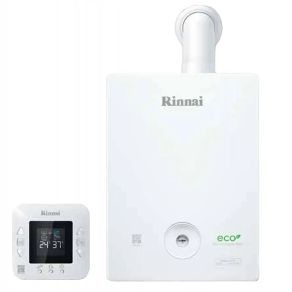 Фото 2 Газовый котел конденсационный 18.6 кВт Rinnai Br-re18+wifi 212408 двухконтурный настенный Фото 2 Газовый котел конденсационный 18.6 кВт Rinnai Br-re18+wifi 212408 двухконтурный настенный