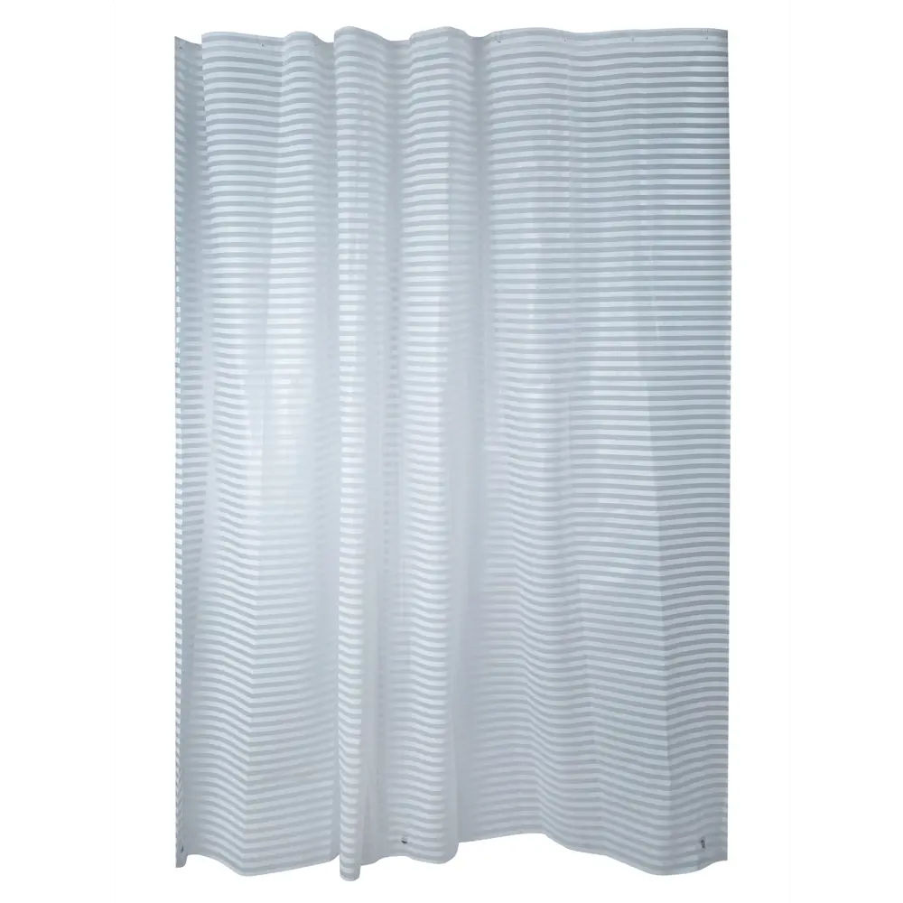 Фото Шторка для ванной комнаты ЕВРОГАРАНТ 4610116227350 180x180см цвет белый