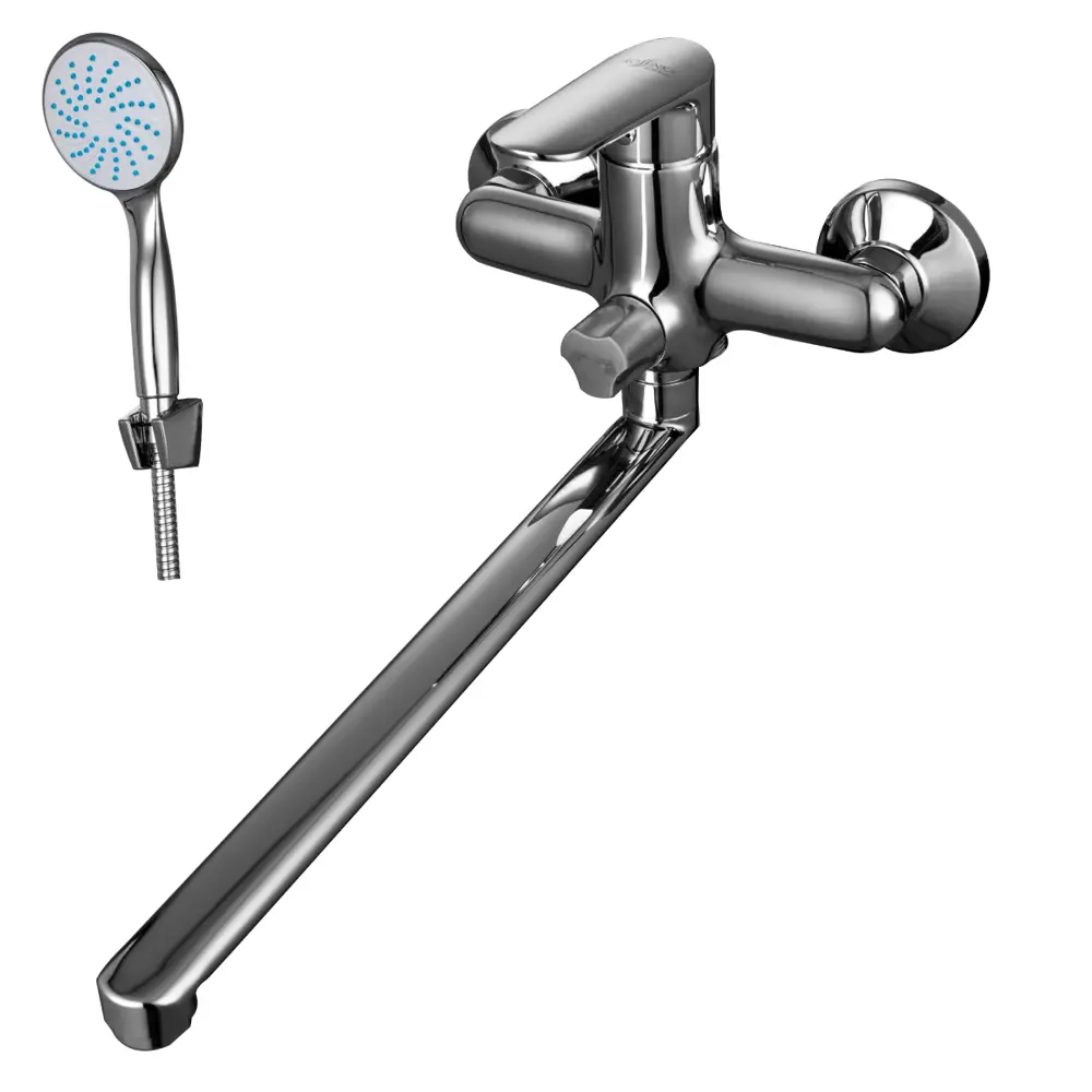 Фото Смеситель для ванны Rossinka Silvermix RS32-32 534223 Фото Смеситель для ванны Rossinka Silvermix RS32-32 534223