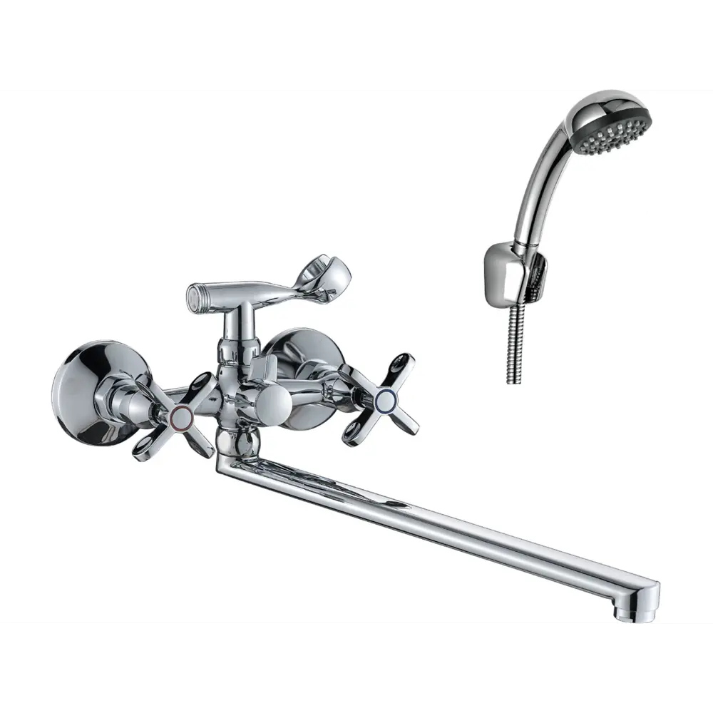 Фото Смеситель для ванны Rossinka Silvermix RS42-80 RS42 Фото Смеситель для ванны Rossinka Silvermix RS42-80 RS42