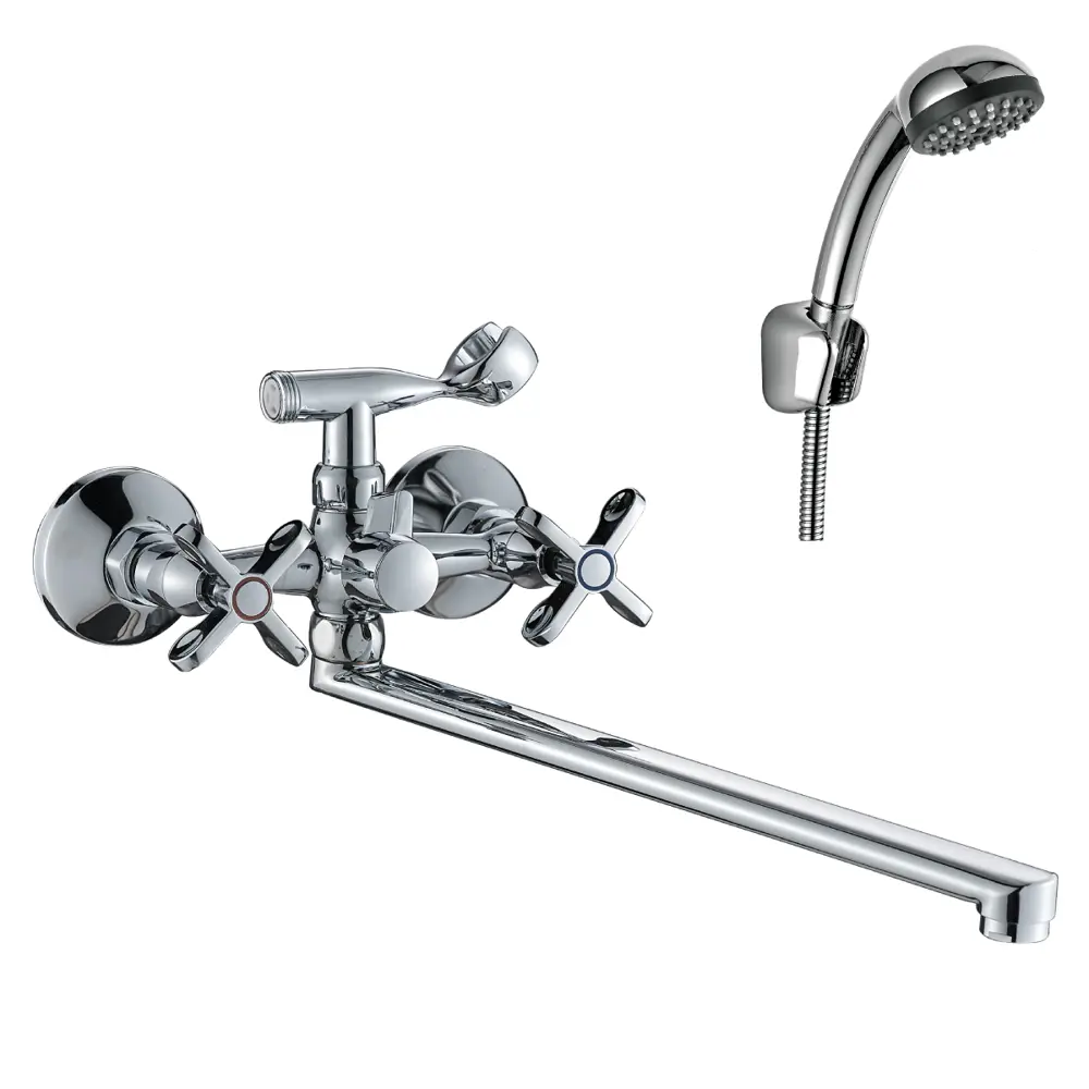 Фото 2 Смеситель для ванны Rossinka Silvermix RS42-80 RS42 Фото 2 Смеситель для ванны Rossinka Silvermix RS42-80 RS42