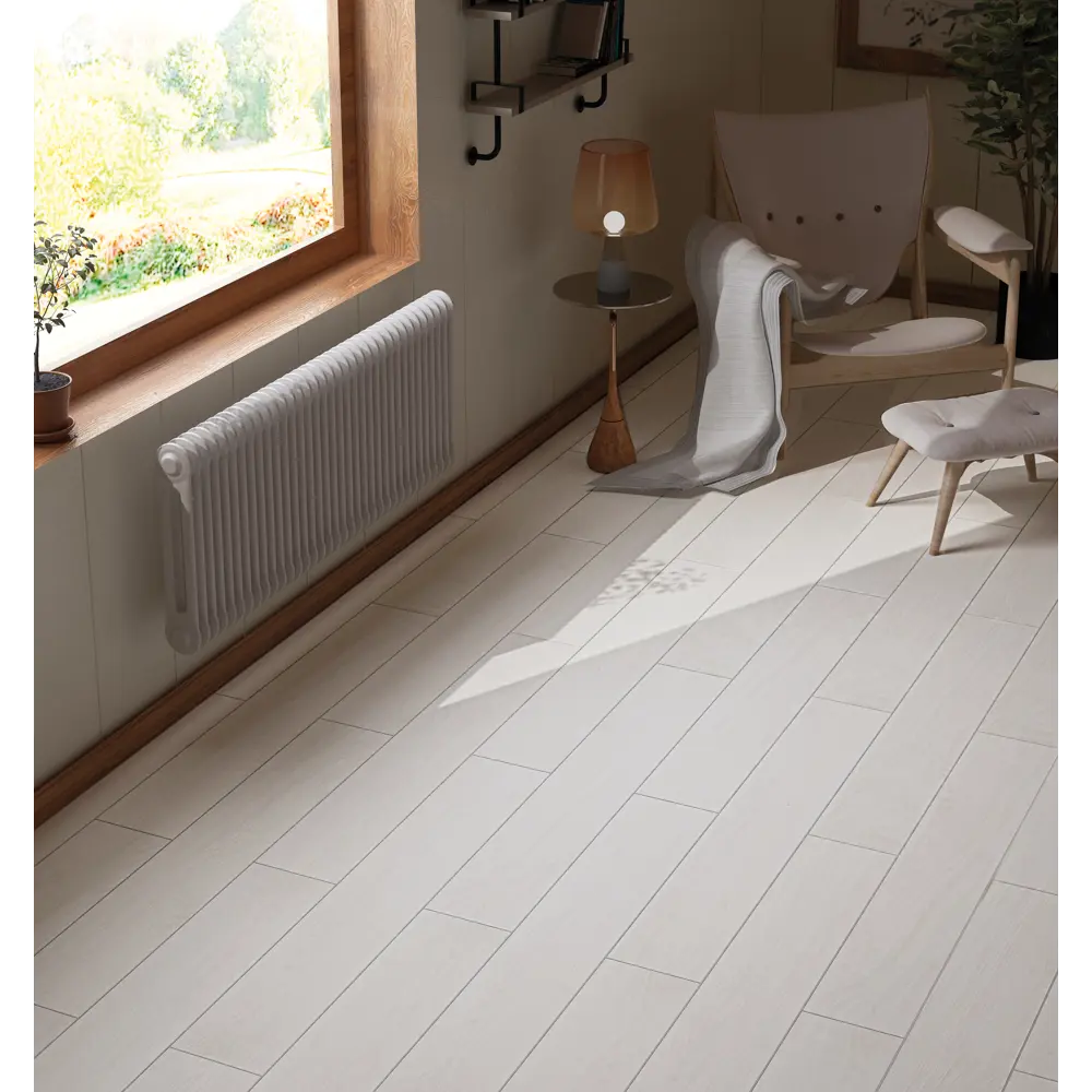 Фото Керамогранит Qua Smooth White (Durawood) 7мм matt 20-120 20x119.5см цвет молочный Фото Керамогранит Qua Smooth White (Durawood) 7мм matt 20-120 20x119.5см цвет молочный