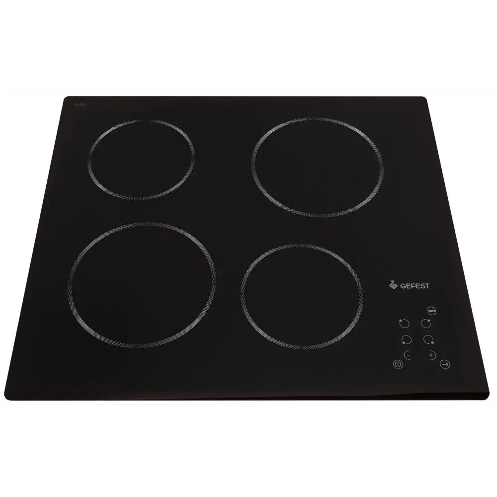 Фото 2 Электрическая варочная панель Gefest ЭС В СН 4231 К11 59.5 см 4 конфорки цвет черный