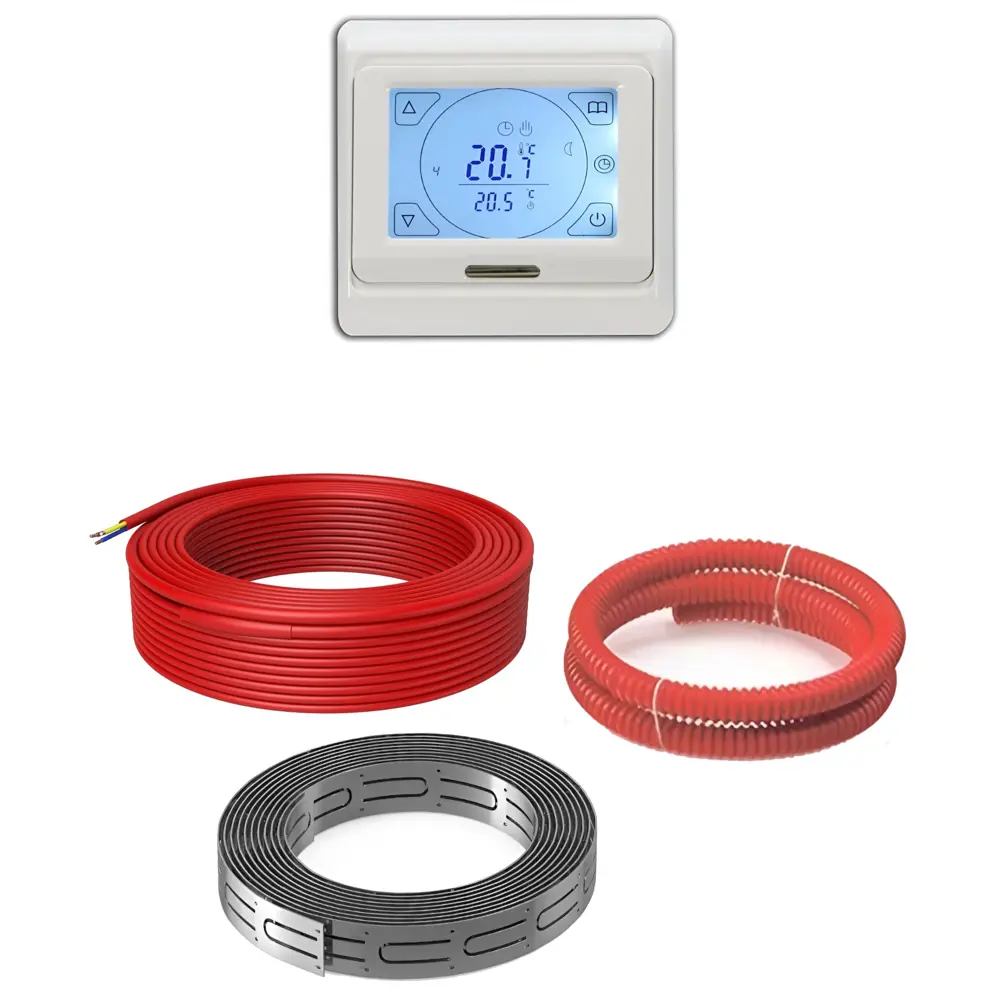 Фото 11 Нагревательный кабель Vimarr 5 м² 990 Вт 541L1000KS55-220B-M1-21 Фото 11 Нагревательный кабель Vimarr 5 м² 990 Вт 541L1000KS55-220B-M1-21