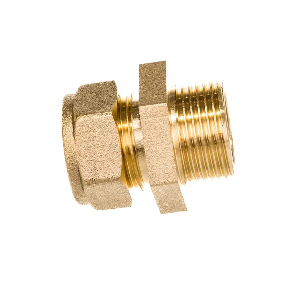 Фото 4 Муфта комбинированная Stahlmann 3/4"x15 мм НР латунь 5 шт Фото 4 Муфта комбинированная Stahlmann 3/4"x15 мм НР латунь 5 шт