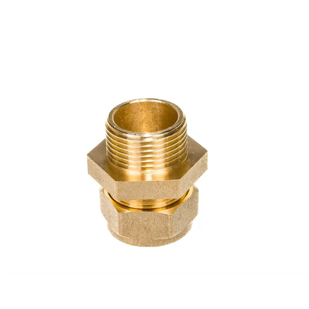 Фото 5 Муфта комбинированная Stahlmann 3/4"x15 мм НР латунь 5 шт Фото 5 Муфта комбинированная Stahlmann 3/4"x15 мм НР латунь 5 шт