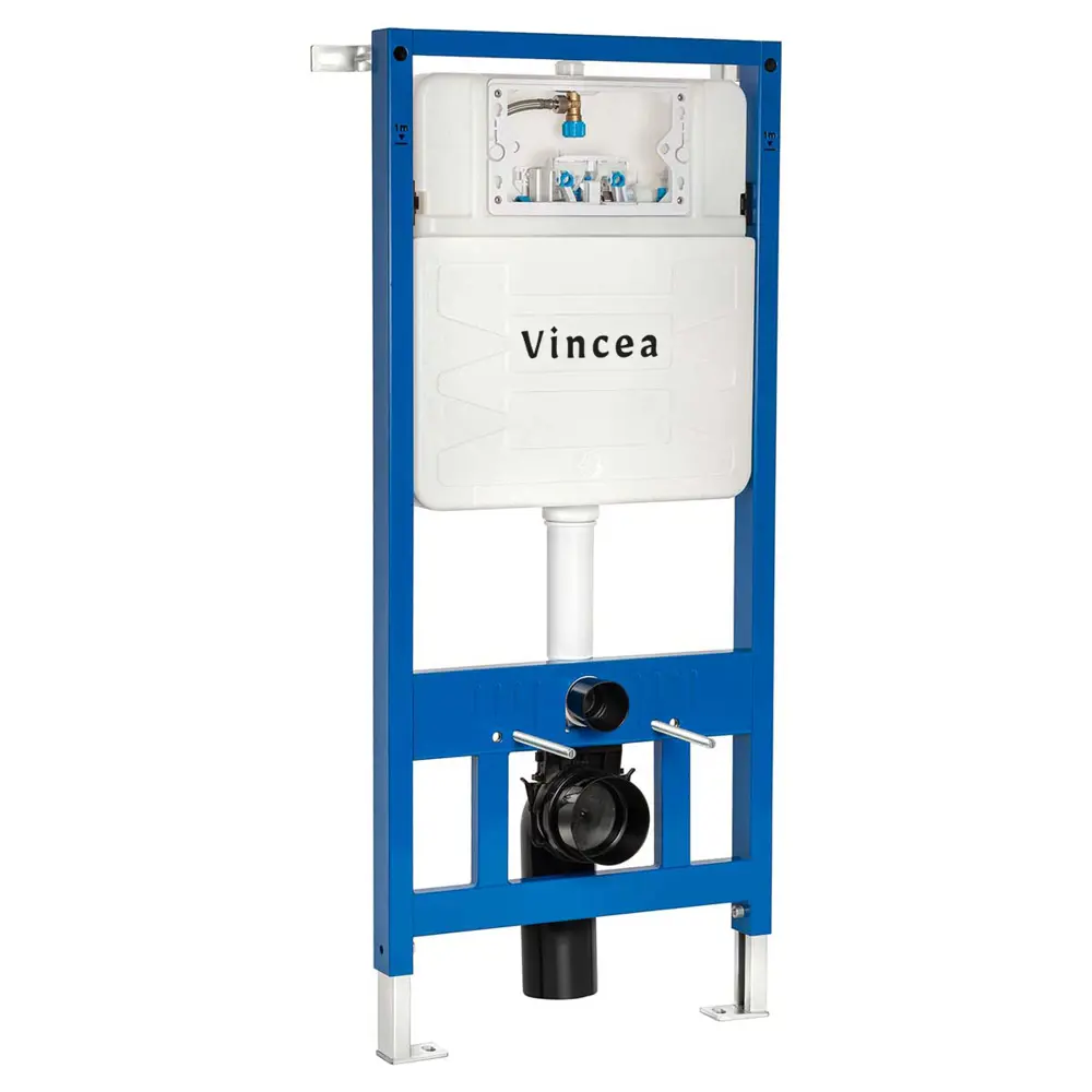 Фото 4 Инсталляция для унитаза VINCEA Vis-601 vfp-002bn с кнопкой брашированный никель Фото 4 Инсталляция для унитаза VINCEA Vis-601 vfp-002bn с кнопкой брашированный никель